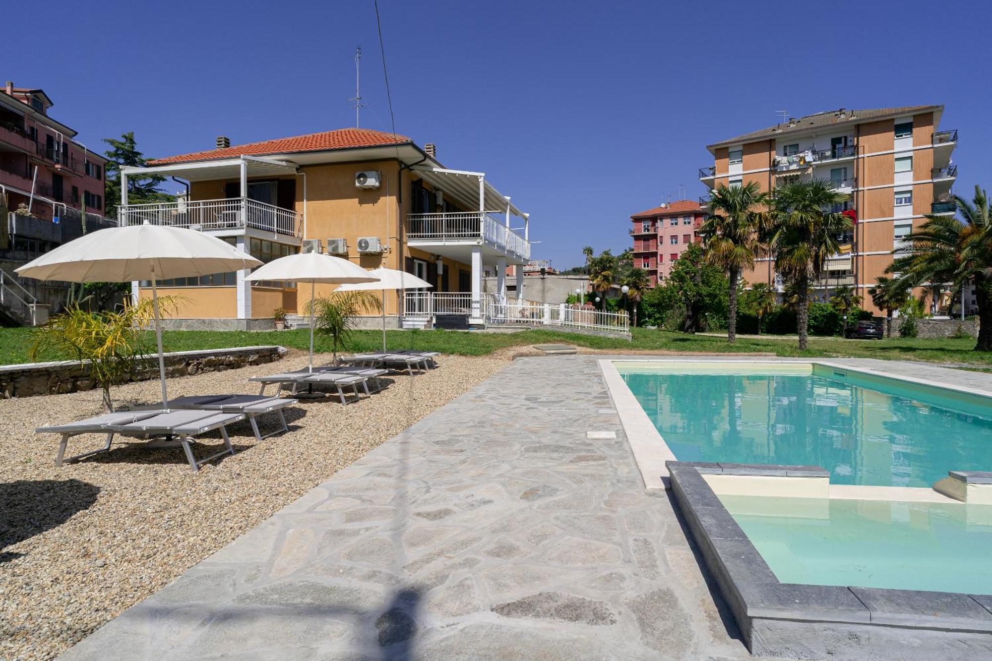 Il Gattino Di Porto - Apt 5 - Bilocale Terrazzo Piscina Империя Экстерьер фото