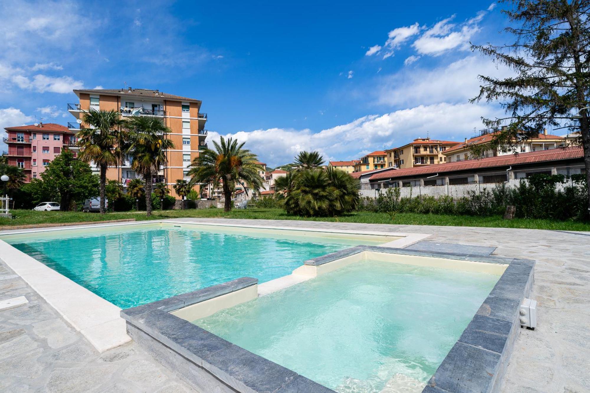 Il Gattino Di Porto - Apt 5 - Bilocale Terrazzo Piscina Империя Экстерьер фото